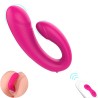 Massageador de Casal com Controle Recarregável Heart Sweety