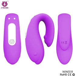 Vibrador de Casal Golfinho Recarregável Winter