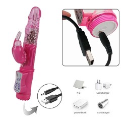 Vibrador Rotativo 36 Vibrações com Rotação 360º - Recarregável