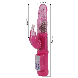 Vibrador Rotativo 36 Vibrações com Rotação 360º - Recarregável