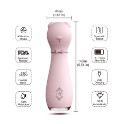 Massageador Feminino Recarregável Bonnie