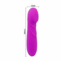 Vibrador Silicone Recarregável Reuben 30 níveis de vibração