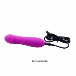 Vibrador Silicone Recarregável Reuben 30 níveis de vibração