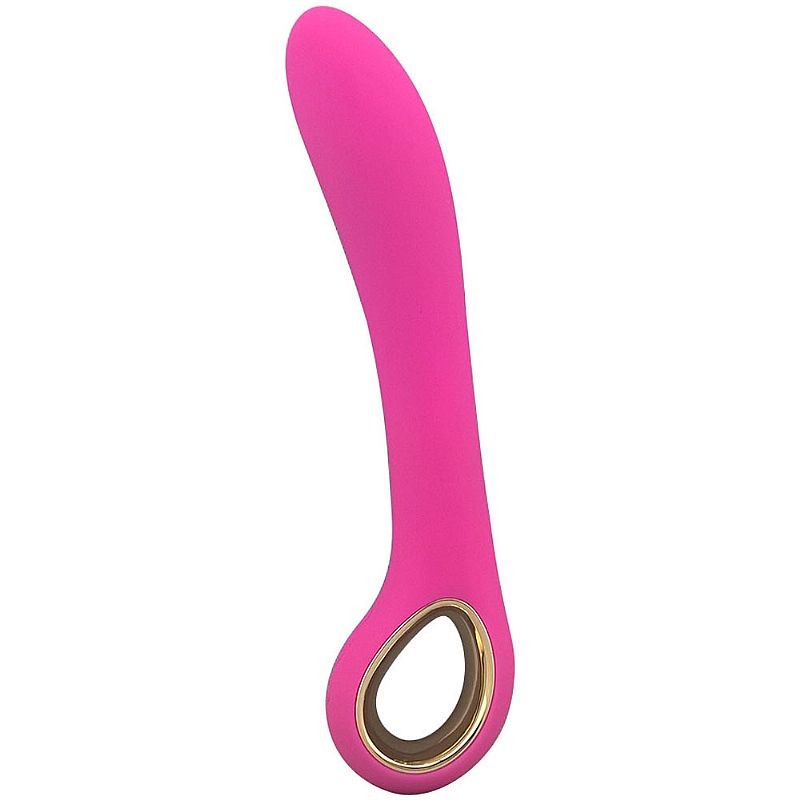 Vibrador Recarregável Entice em Puro Silicone 16 Velocidades Lealso