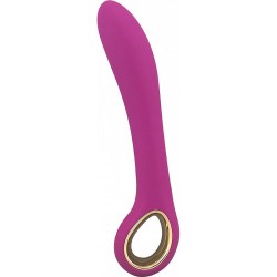 Vibrador Recarregável Entice em Puro Silicone 16 Velocidades Lealso