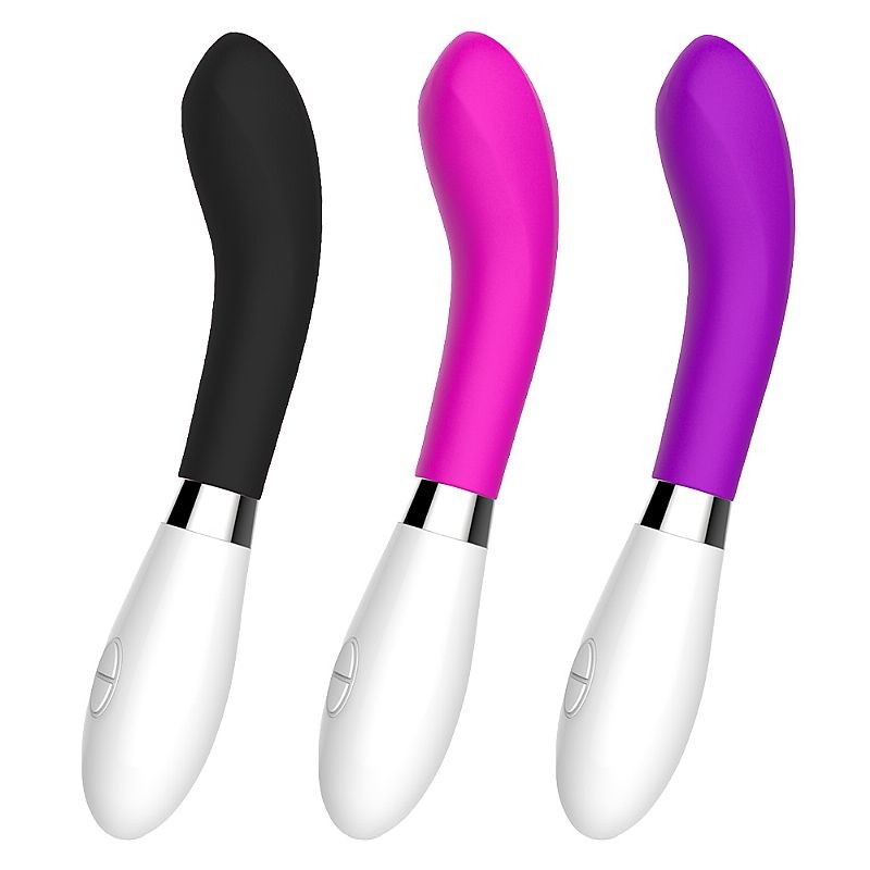 Vibrador Ponto-G - Silicone Cirúrgico 10 Vibrações 16 cm