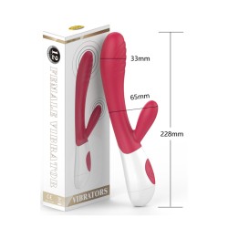 Vibrador com Estimulador de Clitóris