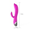 Vibrador de Ponto G e Clitóris Formato de Golfinho