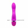 Vibrador Dolphin Hilda em Puro Silicone Dupla Estimulação