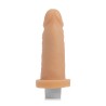 Prótese em Cyber Skin Lunes 12,5x3,5 cm com Vibrador