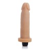 Prótese em Cyber Skin® 8 16x4cm com vibrador