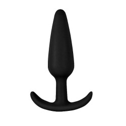 Plug Anal Cônico com Alça em Silicone