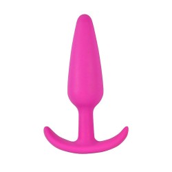 Plug Anal Cônico com Alça em Silicone