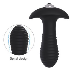 Plug Anal com Vibro Spiral