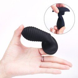 Plug Anal com Vibro Spiral