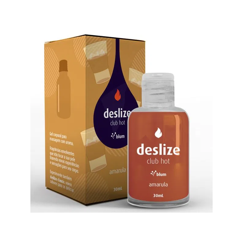 Deslize Hot Gel Beijável Amarula