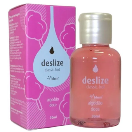 Deslize Hot Gel Beijável Algodão Doce