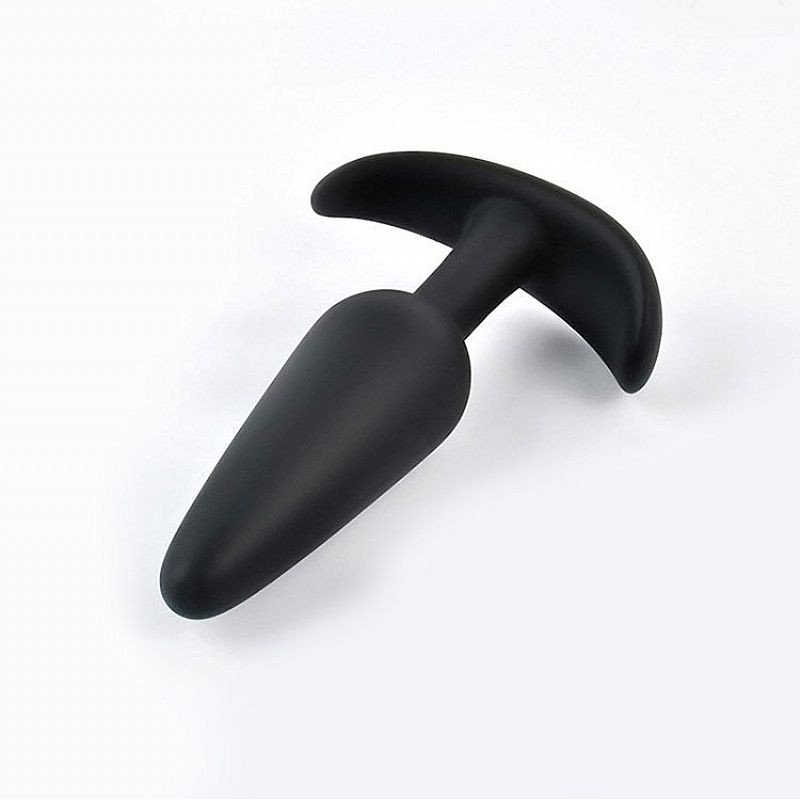 Plug Anal em silicone 12,3cm X 3,1cm