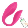 Vibrador de Casal com APP Ela