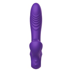 Vibrador de Ponto G e Clitóris com Estimulador