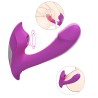 Vibrador de Ponto G e clitóris com Pulsação