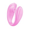 Vibrador de casal com Pulsação