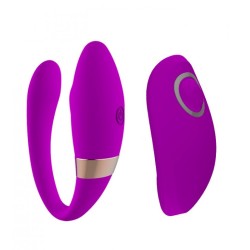 Vibrador de Casal Swan Egg com Controle Remoto