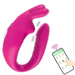 Vibrador de Casal com APP Hera