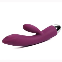 Vibrador com Estimulador Clitoriano Trysta