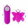 Vibrador Bullet Borboleta Silicone Cirúrgico com 12V