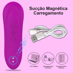 Vibrador de Pulsação Sucção Sucker