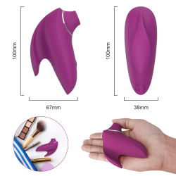 Vibrador de Pulsação Sucção Aba