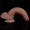 Pênis Dupla Densidade 18,5x3,7 cm Dual Layered Platinum Silicone Cock