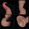 Pênis Dupla Densidade 18,5x3,7 cm Dual Layered Platinum Silicone Cock