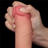 Pênis Realístico 20x3,8 cm - Sliding Skin Dual Layer Dong Flesh