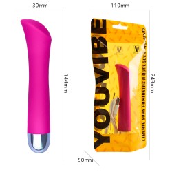 Vibrador Personal Recarregável com 10 modos de Vibração