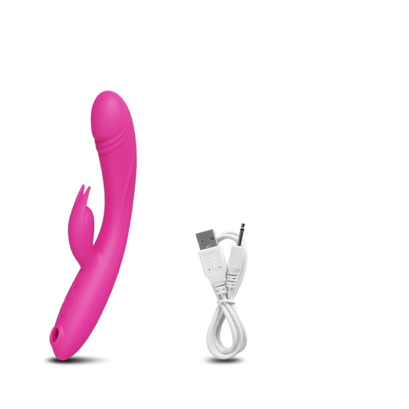 Vibrador de Ponto G Clitóris e Sucção