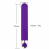 Bullet com Vibrador 13cm