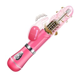 Vibrador Rotativo de Coelho Recarregável