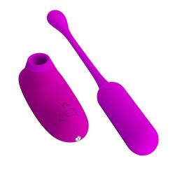 Vibrador de Ponto G e Clitóris 2 em 1 Curupira