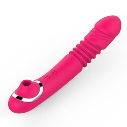 Vibrador de Ponto G com Vai e Vem Pulsação