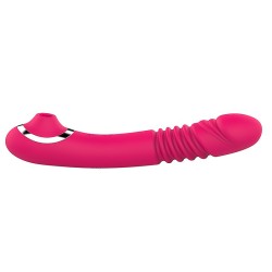 Vibrador de Ponto G com Vai e Vem Pulsação