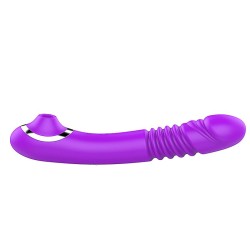 Vibrador de Ponto G com Vai e Vem Pulsação