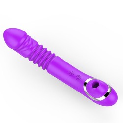 Vibrador de Ponto G com Vai e Vem Pulsação